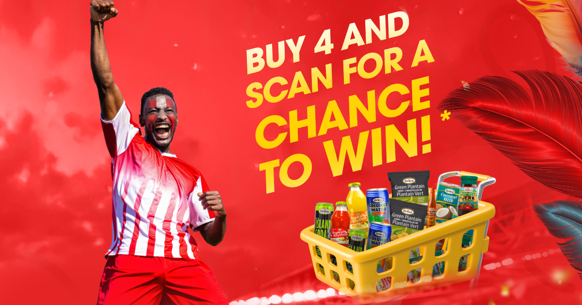 Grace Foods Shop to Score!